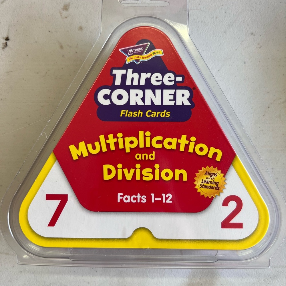 Multiplication & Division Flash Cards